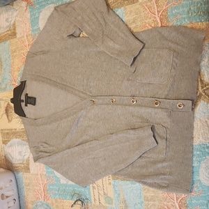 Grace Elements gray cardigan
